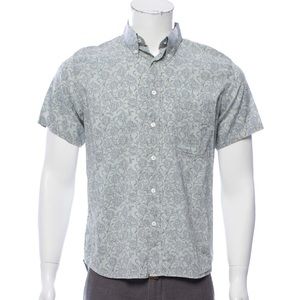 Men’s Billy Reid shortly sleeve button up shirt